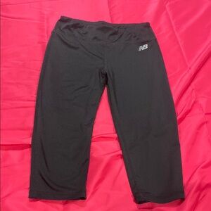 New Balance Kids Black capris Leggings